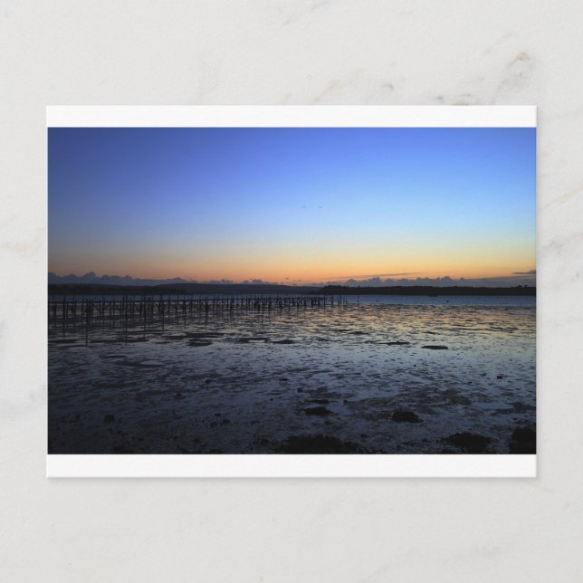 Carte Postale Sunset Evening Hill (Devant)