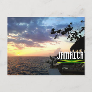 Carte Postale Sunset jamaïcain