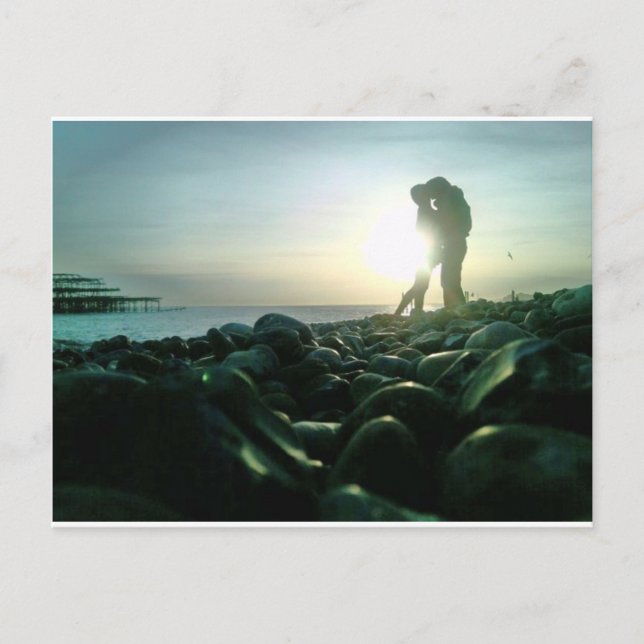 Carte Postale Sunset Kiss (Devant)