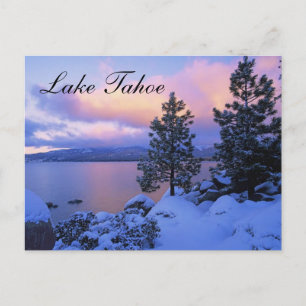 Carte postale Sunset Lake Tahoe Nevada