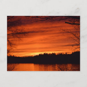 Carte postale Sunset novembre