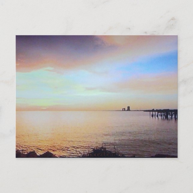 Carte postale Sunset Pier (Devant)