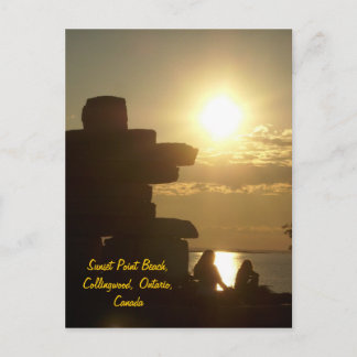 Carte Postale Sunset Point Beach, Collingwood, Ontario...