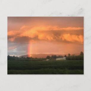 Carte Postale Sunset Rainbow