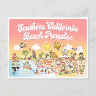 Carte Postale Sunset SoCal