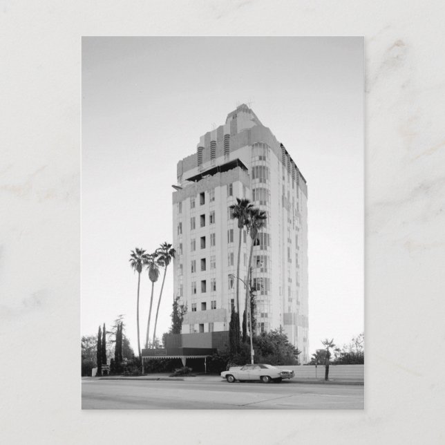 Carte Postale Sunset Tower Apartments, Los Angeles, CA (Devant)