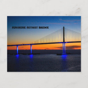 Carte Postale Sunshine Skyway Bridge, Floride