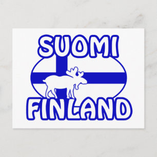 Carte postale Suomi Finlande