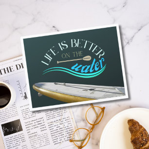 Carte Postale SUP stand up paddle vacances vacances