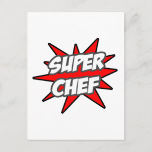Carte Postale Super Chef