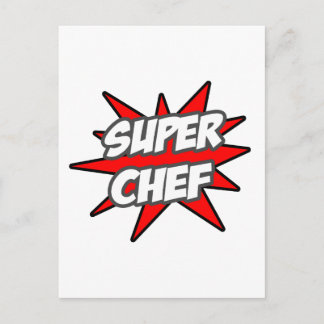 Carte Postale Super Chef