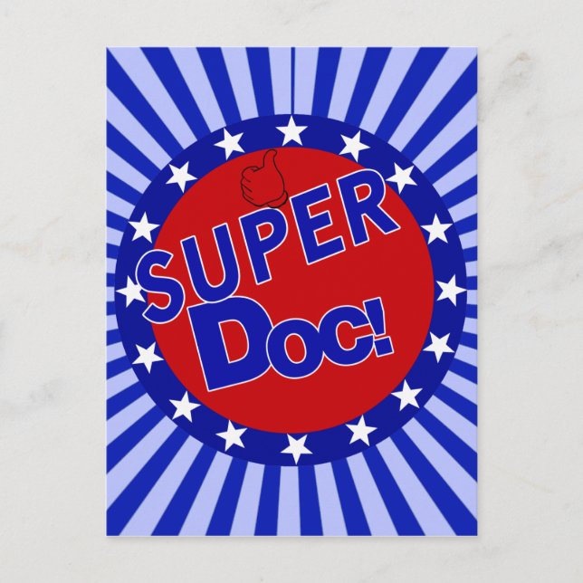 CARTE POSTALE SUPER DOC - MÉDECIN - MÉDECIN (Devant)