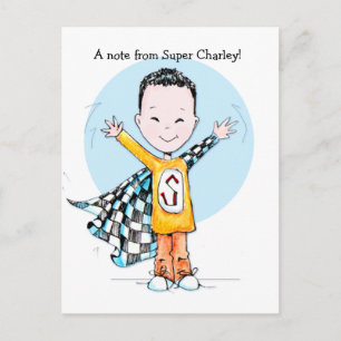 Carte postale Super Duper Boy