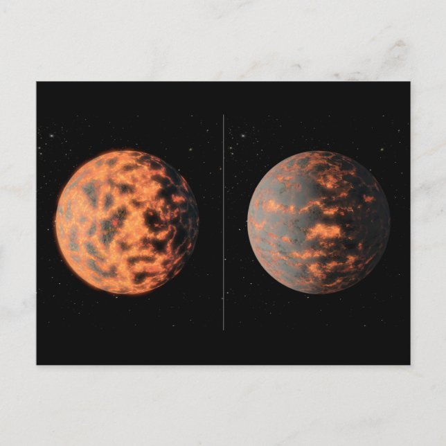Carte Postale Super-Earth 55 Cancri E (Devant)