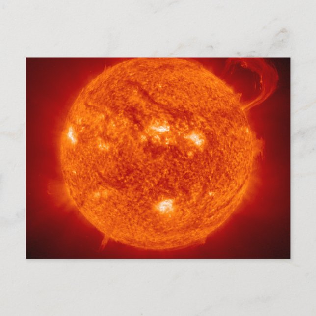 Carte Postale Super éminence - Soleil dans l'espace (Devant)