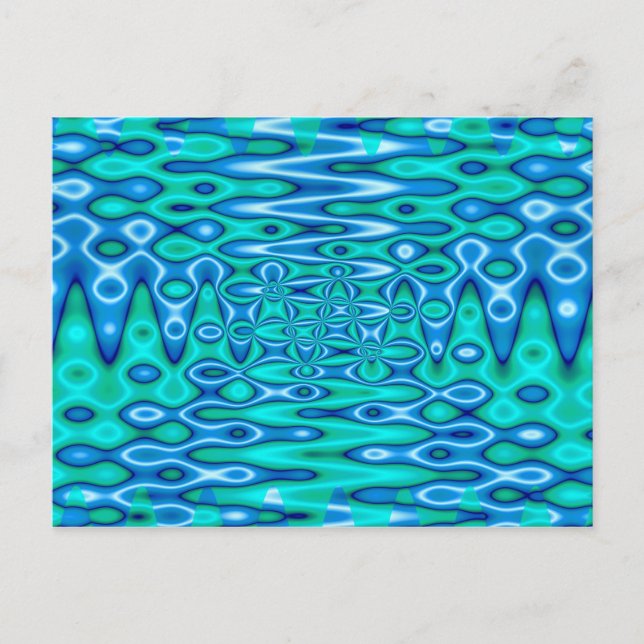 Carte Postale super horizon bleu (Devant)