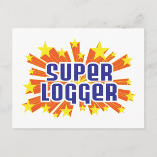 Carte Postale Super Logger