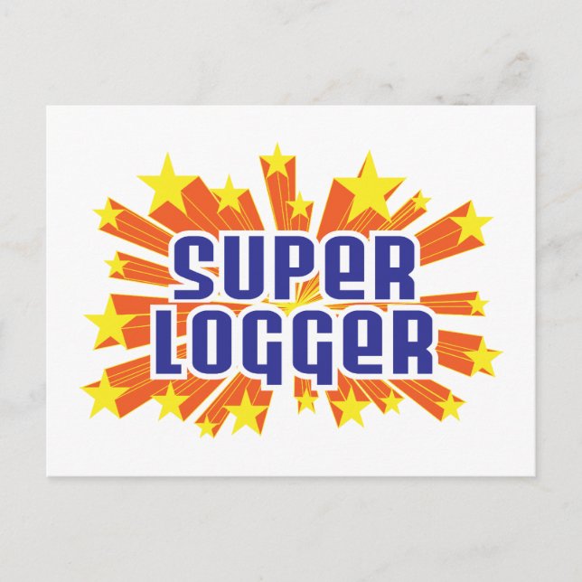 Carte Postale Super Logger (Devant)