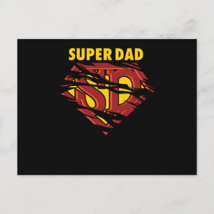 Carte Postale Super papa