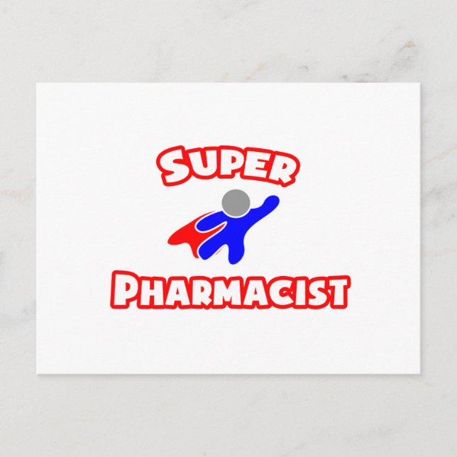 Carte Postale Super pharmacien (Devant)