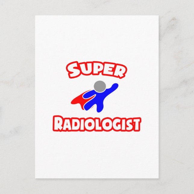 Carte Postale Super radiologue (Devant)