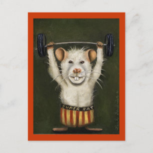 Carte Postale Super Rat
