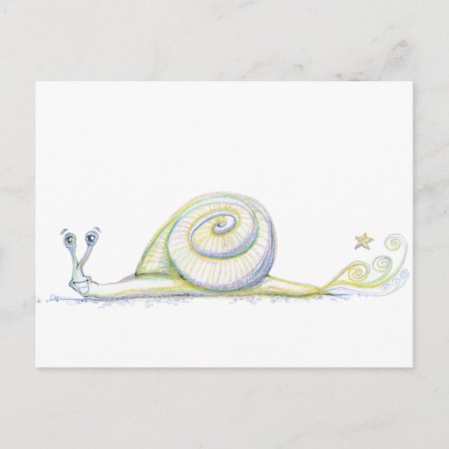 Carte Postale Super Snail (Devant)