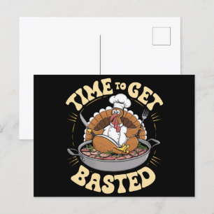 Carte Postale Super Temps Pour Se Baser Mignonne Turquie Thanksg