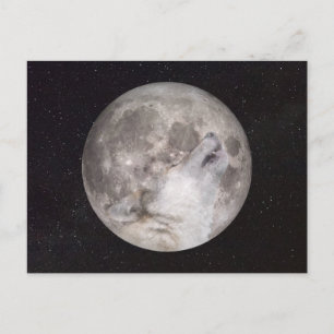 Carte Postale Super Wolf Moon