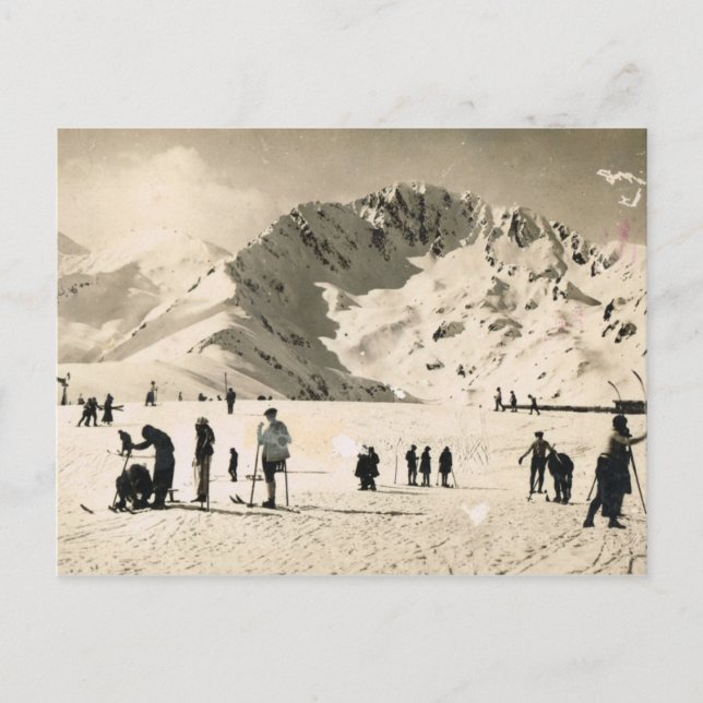 Carte Postale Superbagneres vintage (Devant)