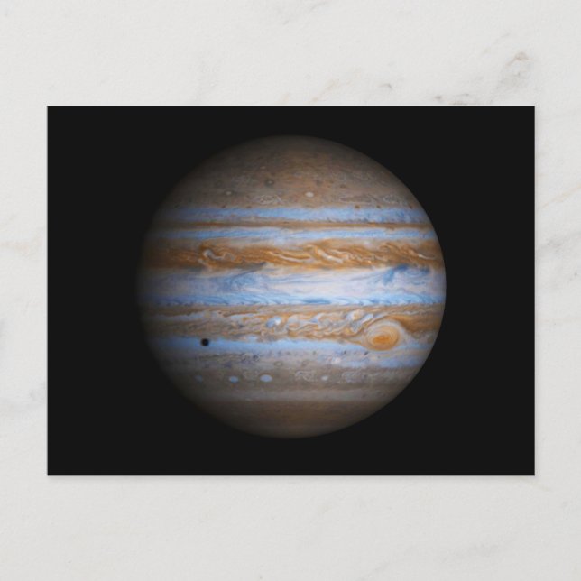 Carte Postale Superbe photo de la planète Jupiter (Devant)