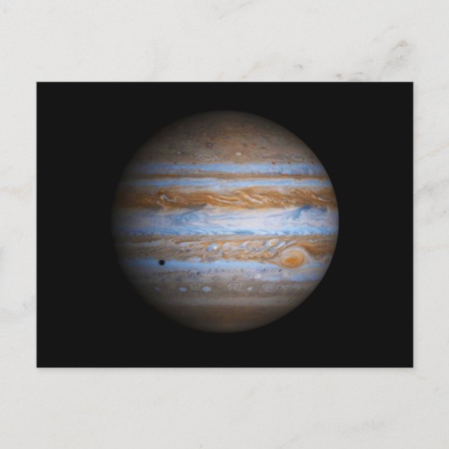 Carte Postale Superbe photo de la planète Jupiter (Devant)