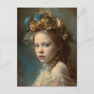 Carte Postale Superbe portrait victorien d'enfant