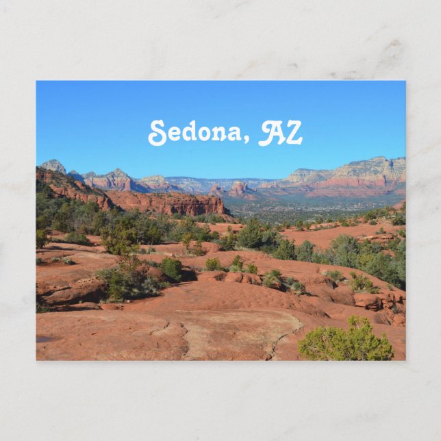 Carte Postale Superbes vues de Sedona (Devant)