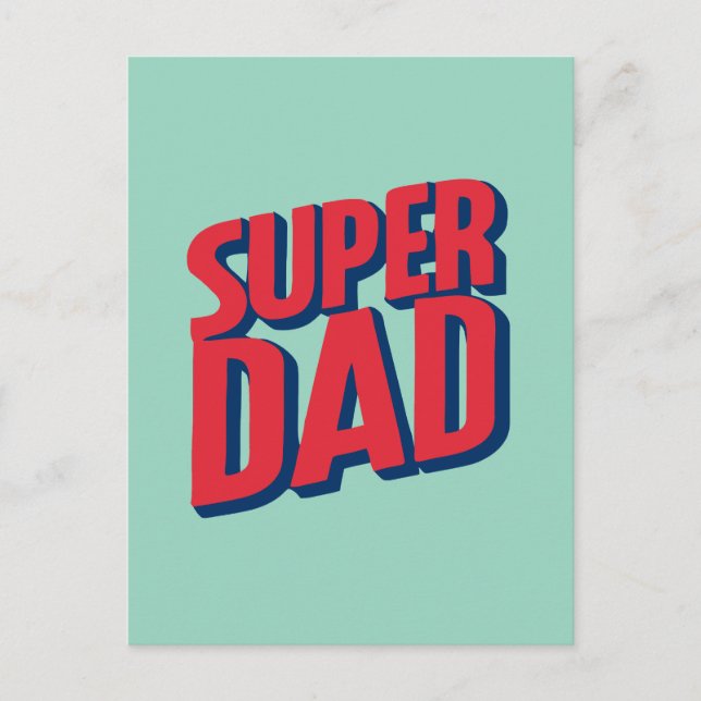 Carte Postale Superdad (Devant)