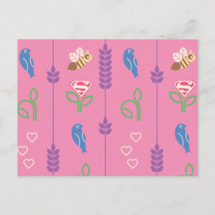 Carte Postale Supergirl Birds, Bees, Trees