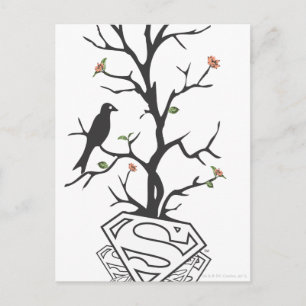 Carte Postale Supergirl Birds in the Tree