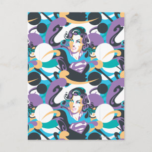 Carte Postale Supergirl Color Splash Swils Motif 5
