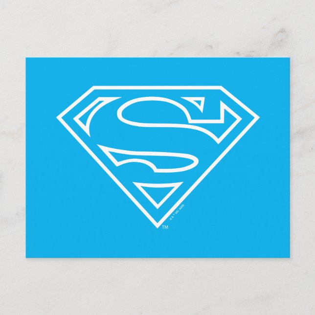 Carte Postale Supergirl Contour S-Shield (Devant)