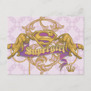 Carte Postale Supergirl Golden Cat 3
