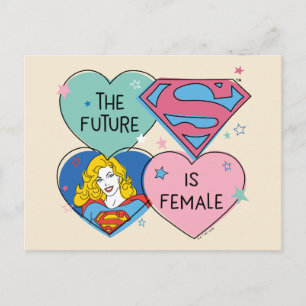 Carte Postale Supergirl Out of This World Retro Graphic