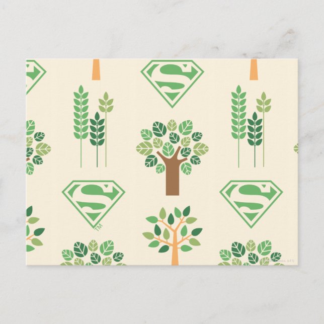 Carte Postale Supergirl Trees (Devant)