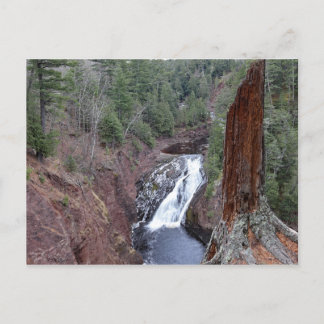 Carte Postale Superior Falls La péninsule supérieure du Michigan