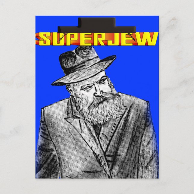 Carte Postale SuperJew (Devant)