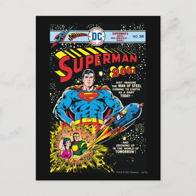 Carte Postale Superman #300 (Devant)