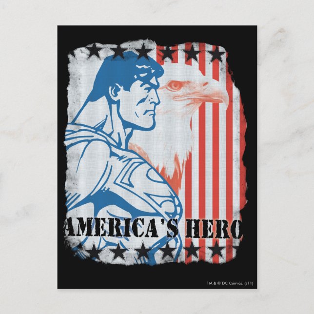 Carte Postale Superman 33 (Devant)