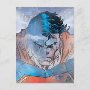Carte Postale Superman - Bleu