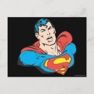 Carte Postale Superman Bust 1