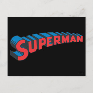 Carte Postale Superman   Classic Logo