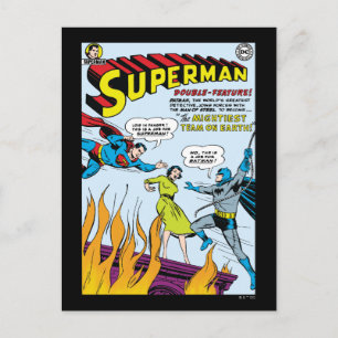 Carte Postale Superman (double fonction avec Batman)